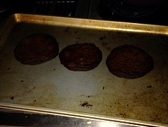 burnt cookies